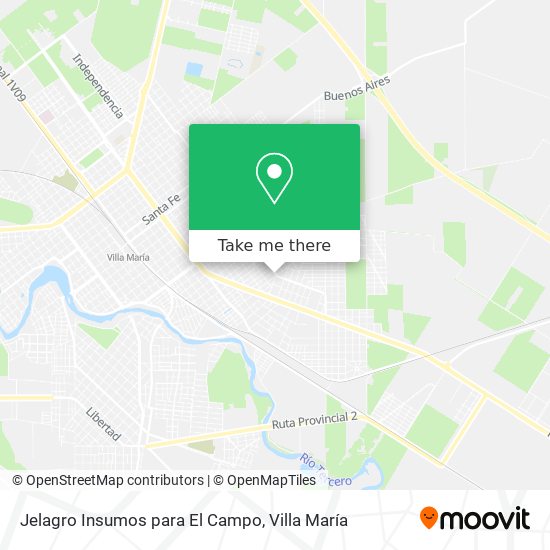 Mapa de Jelagro Insumos para El Campo