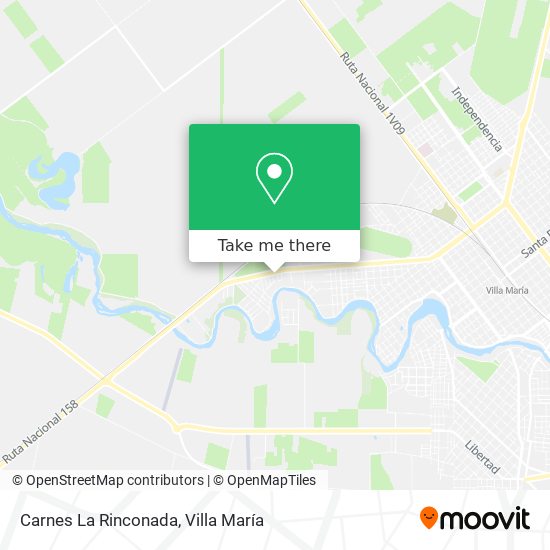 Carnes La Rinconada map