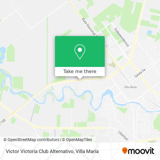 Mapa de Victor Victoria Club Alternativo