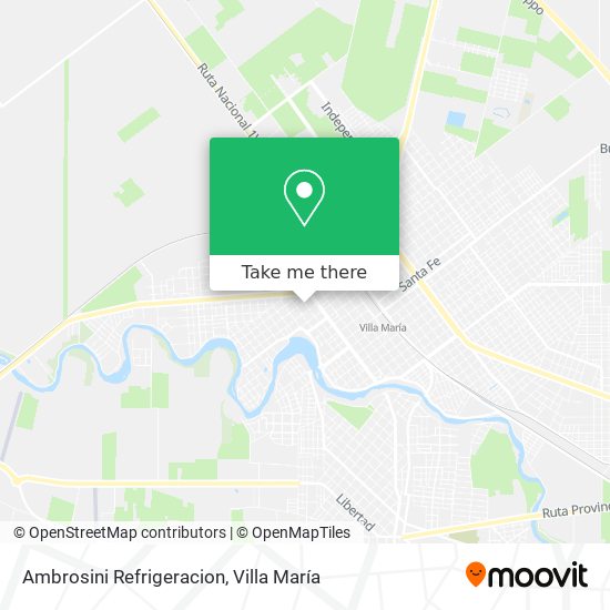 Mapa de Ambrosini Refrigeracion