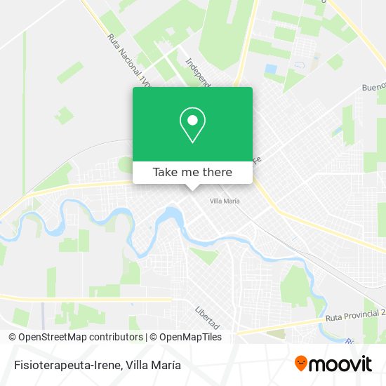 Mapa de Fisioterapeuta-Irene