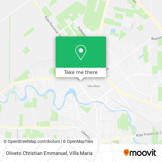 Oliveto Christian Emmanuel map