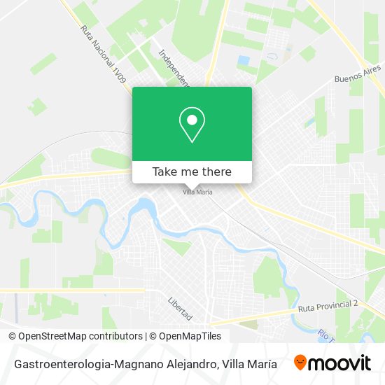 Gastroenterologia-Magnano Alejandro map