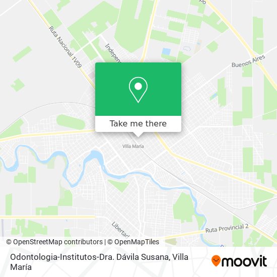 Odontologia-Institutos-Dra. Dávila Susana map