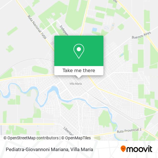 Pediatra-Giovannoni Mariana map