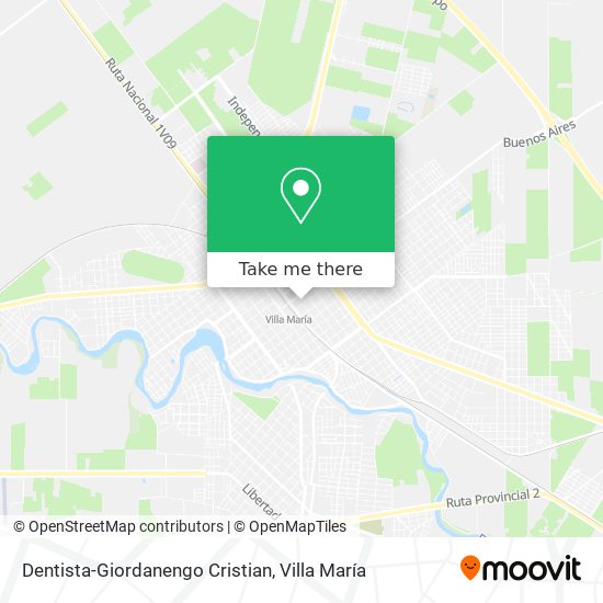 Dentista-Giordanengo Cristian map