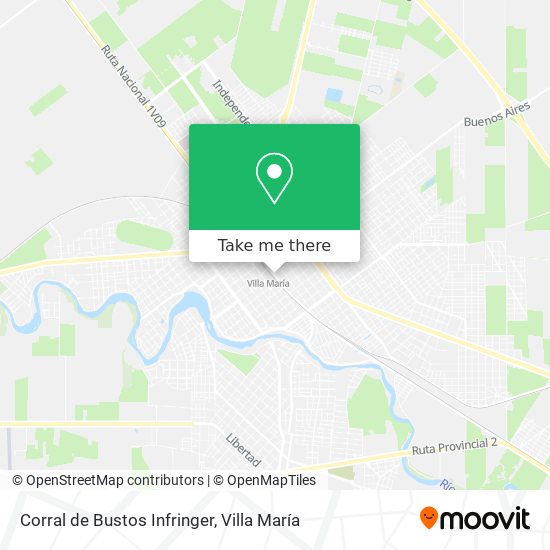 Mapa de Corral de Bustos Infringer