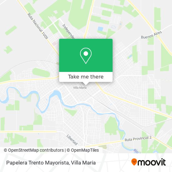Papelera Trento Mayorista map