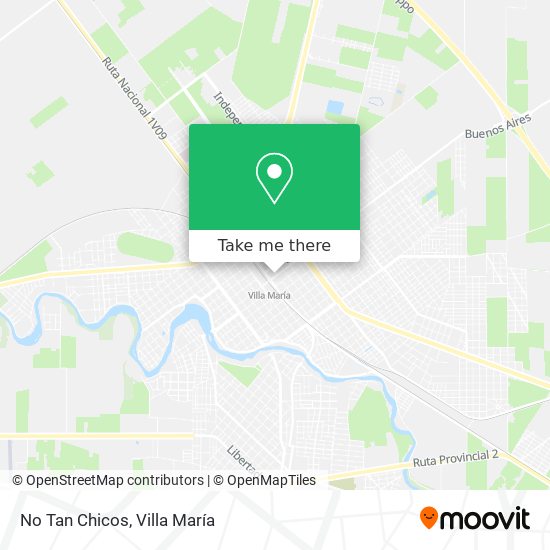 No Tan Chicos map