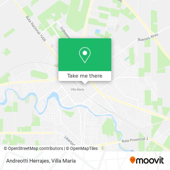 Andreotti Herrajes map