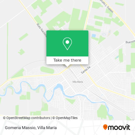 Mapa de Gomeria Massio