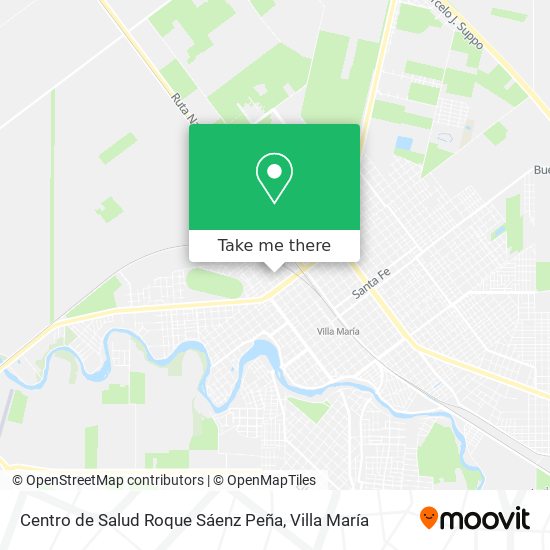 Centro de Salud Roque Sáenz Peña map