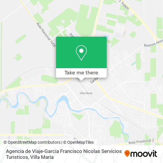 Agencia de Viaje-Garcia Francisco Nicolas Servicios Turisticos map