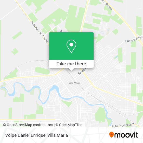 Volpe Daniel Enrique map
