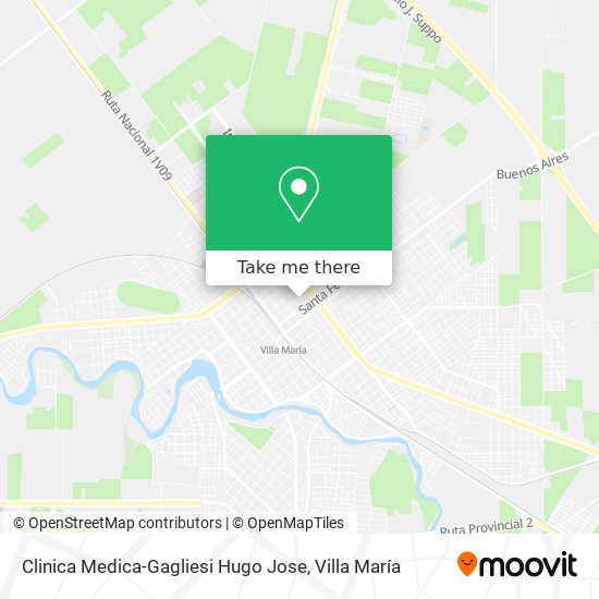 Clinica Medica-Gagliesi Hugo Jose map