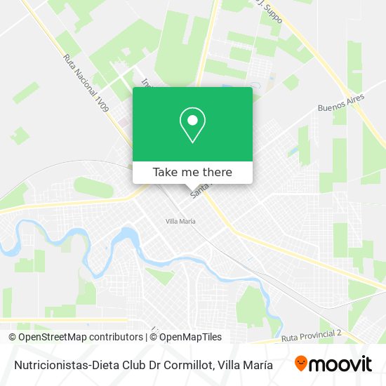 Mapa de Nutricionistas-Dieta Club Dr Cormillot