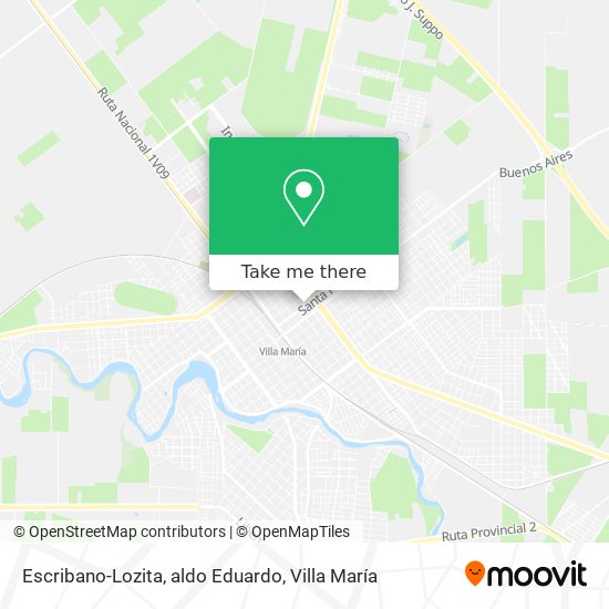 Mapa de Escribano-Lozita, aldo Eduardo