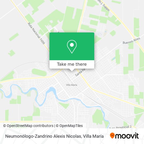 Neumonólogo-Zandrino Alexis Nicolas map