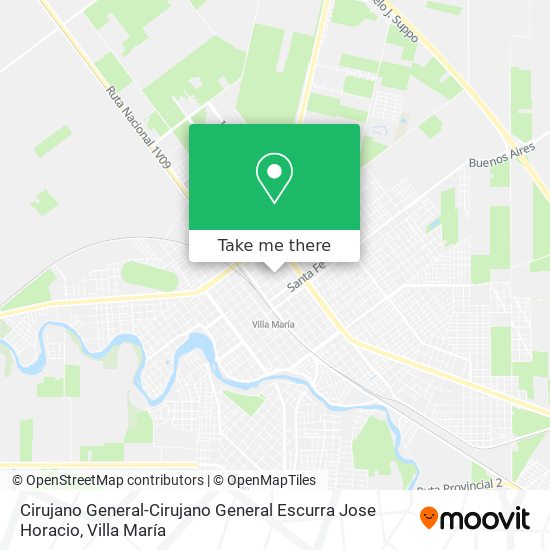 Cirujano General-Cirujano General Escurra Jose Horacio map