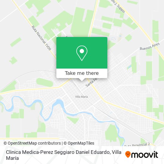 Clinica Medica-Perez Seggiaro Daniel Eduardo map