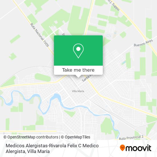 Medicos Alergistas-Rivarola Felix C Medico Alergista map