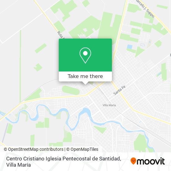 Centro Cristiano Iglesia Pentecostal de Santidad map