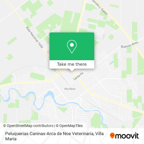 Peluquerias Caninas-Arca de Noe Veterinaria map