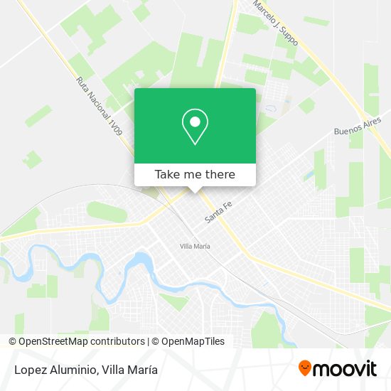 Lopez Aluminio map
