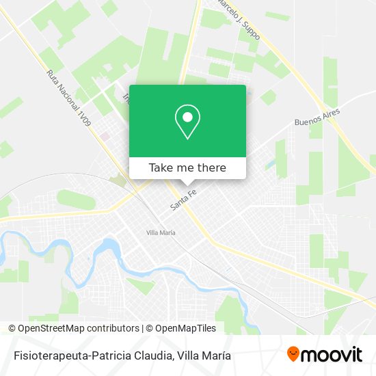 Fisioterapeuta-Patricia Claudia map