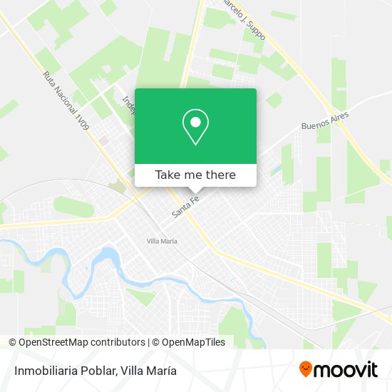Inmobiliaria Poblar map
