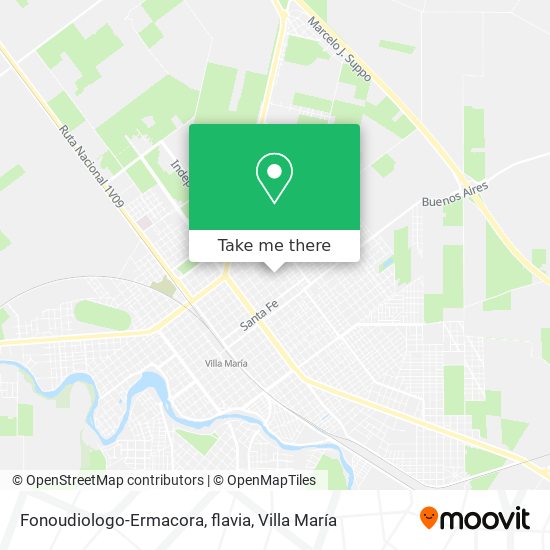 Fonoudiologo-Ermacora, flavia map