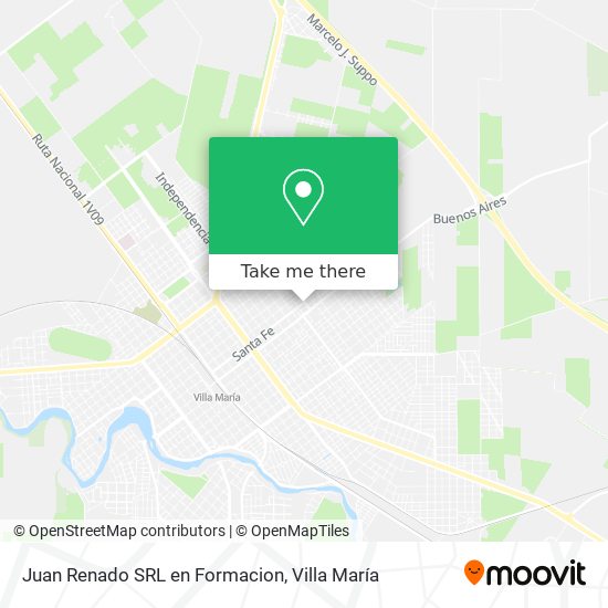 Juan Renado SRL en Formacion map