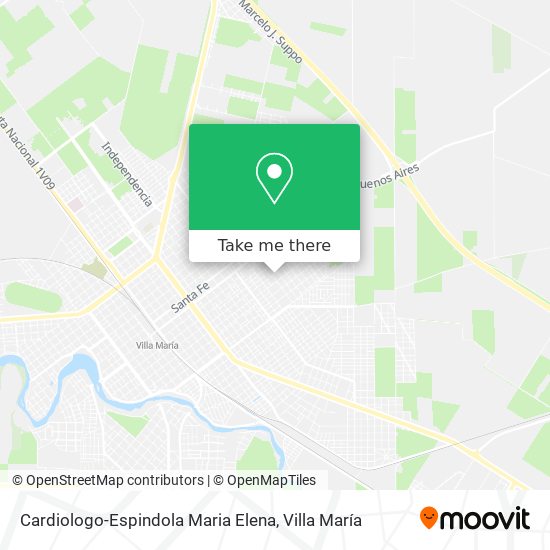 Cardiologo-Espindola Maria Elena map