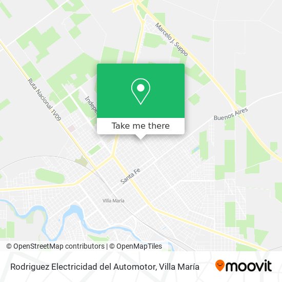 Rodriguez Electricidad del Automotor map