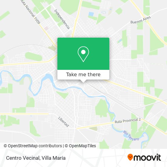 Mapa de Centro Vecinal