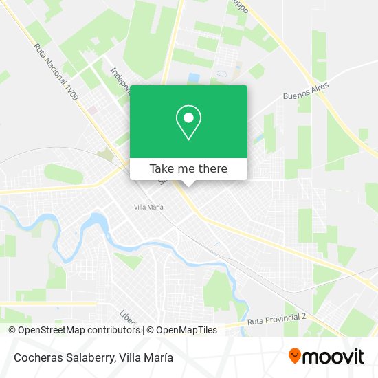Mapa de Cocheras Salaberry