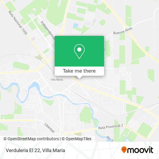 Verdulería El 22 map