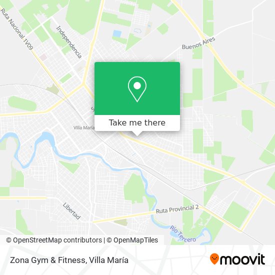 Zona Gym & Fitness map