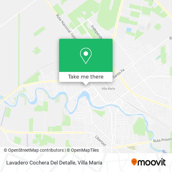 Lavadero Cochera Del Detalle map