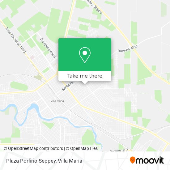 Plaza Porfirio Seppey map