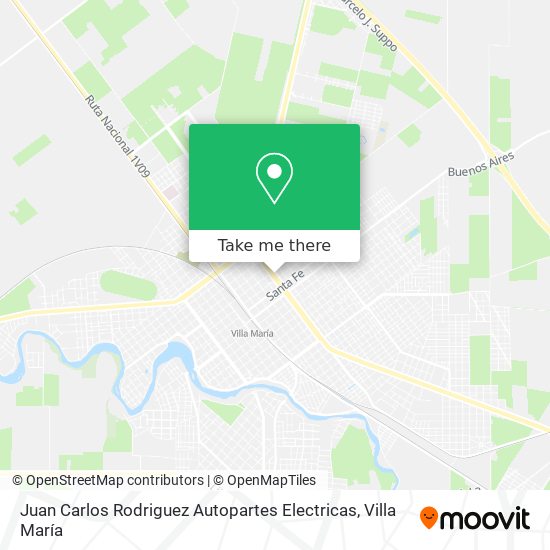 Juan Carlos Rodriguez Autopartes Electricas map