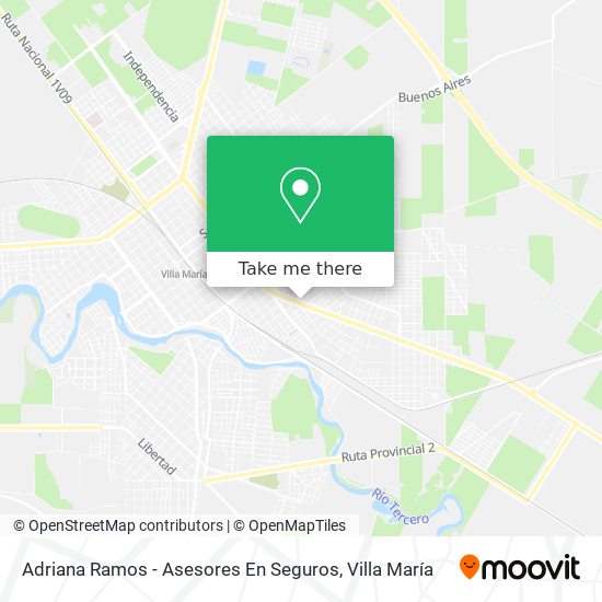 Adriana Ramos - Asesores En Seguros map