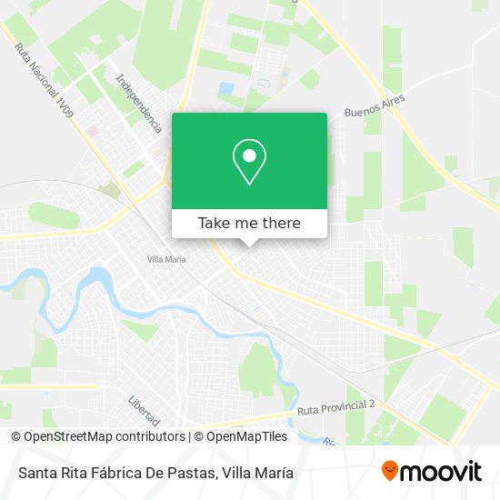 Santa Rita Fábrica De Pastas map