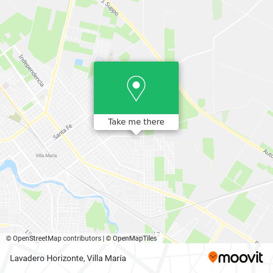Lavadero Horizonte map