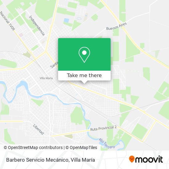 Barbero Servicio Mecánico map
