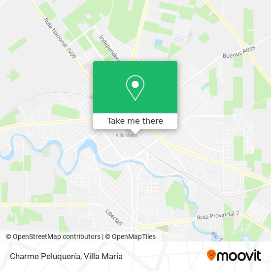 Charme Peluquería map