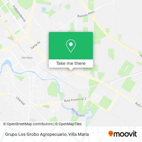 Grupo Los Grobo Agropecuario map