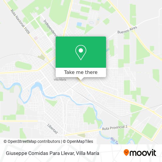 Giuseppe Comidas Para Llevar map