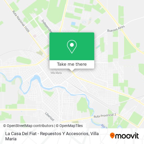 La Casa Del Fiat - Repuestos Y Accesorios map