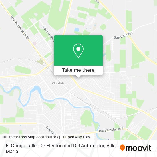 El Gringo Taller De Electricidad Del Automotor map
